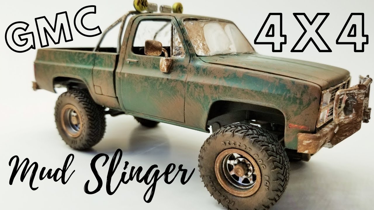1984 GMC 4X4 Mud Slinger!!!! 1:25 scale MPC - YouTube