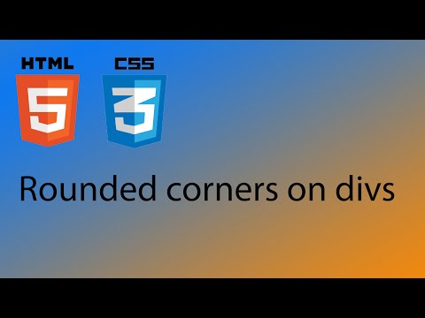 HTML5 & CSS3 Tutorial 28 - Rounded corners on a div