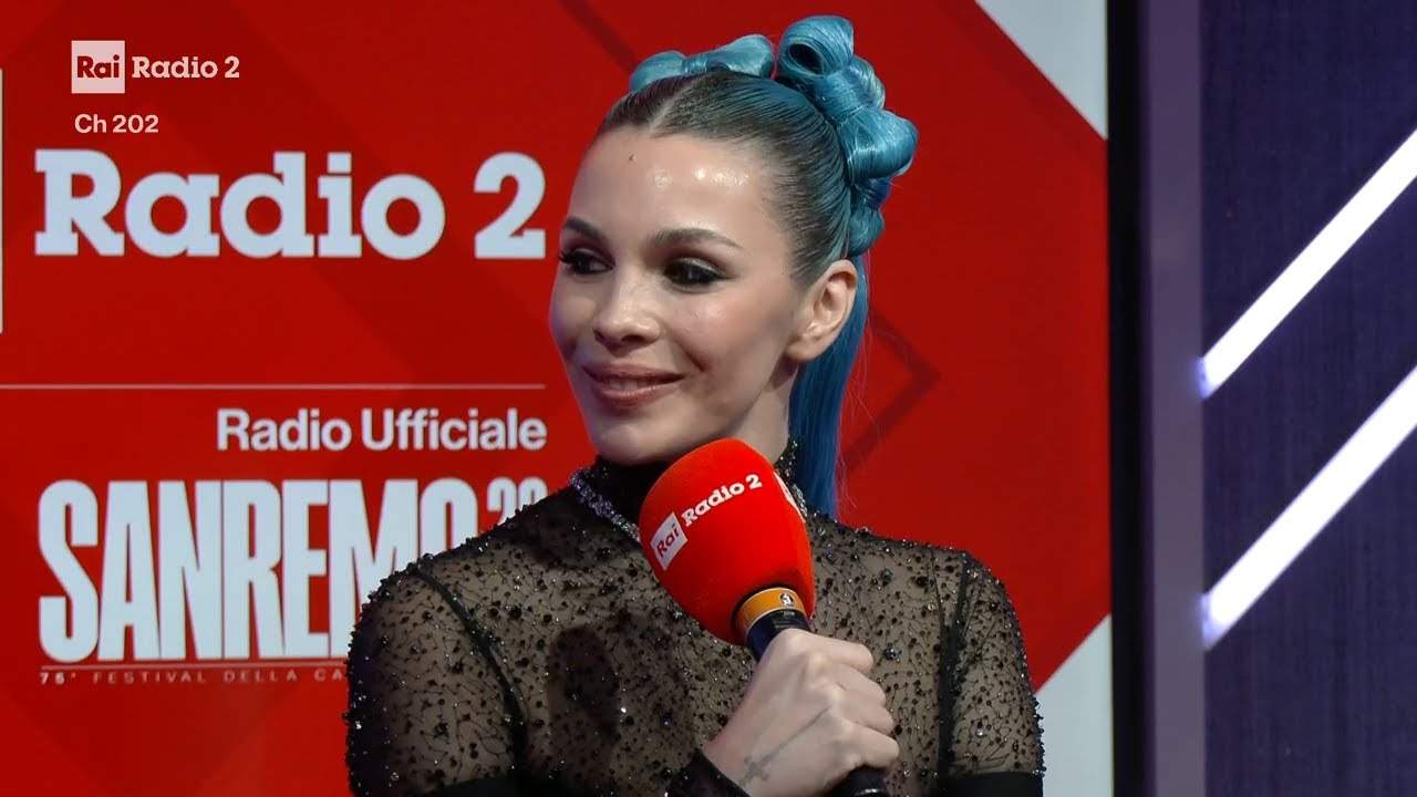 Intervista a Rose Villain (Serata Finale) - Radio 2 a Sanremo