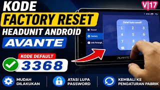 How to Access Factory Settings on Avante Android Head Unit + Secret Code screenshot 5