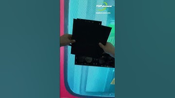 LED screens install made easy—fast, clean, magnetic power#ledscreen #leddisplay #shorts