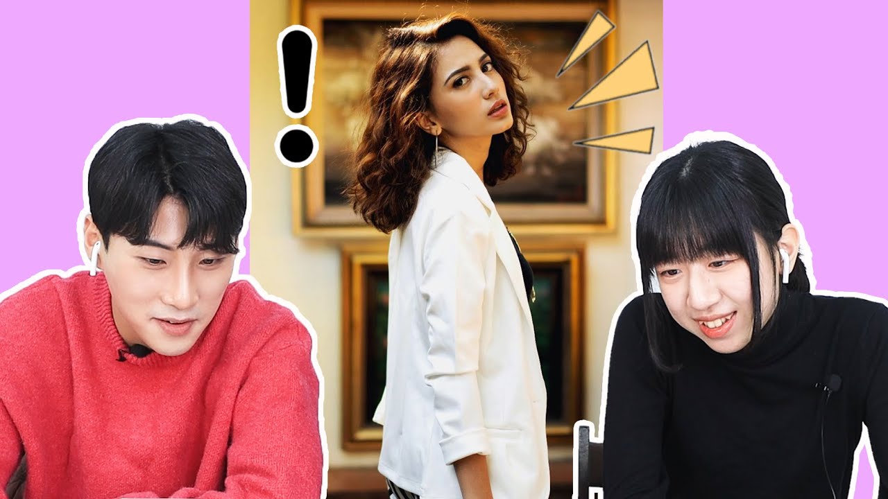 Reaksi orang Korea saat melihat aktris ras campuran dengan rambut keriting | Korean reacts to Naimma Reaksi orang Korea saat melihat aktris ras campuran dengan rambut keriting | Korean reacts to Naimma