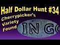 Half Dollar Hunt #34 A New to Me Cherrypicker's Variety!