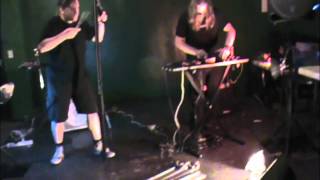 Mark McGee and Trotsky at ANTE-SCIENTIA - whamola, electronics and metal noise improvisation