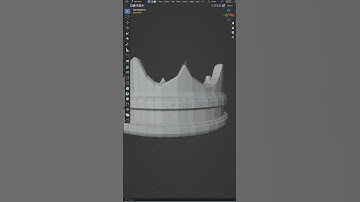 [Crown] Blender Low Poly Modeling Day 288/365 #blender