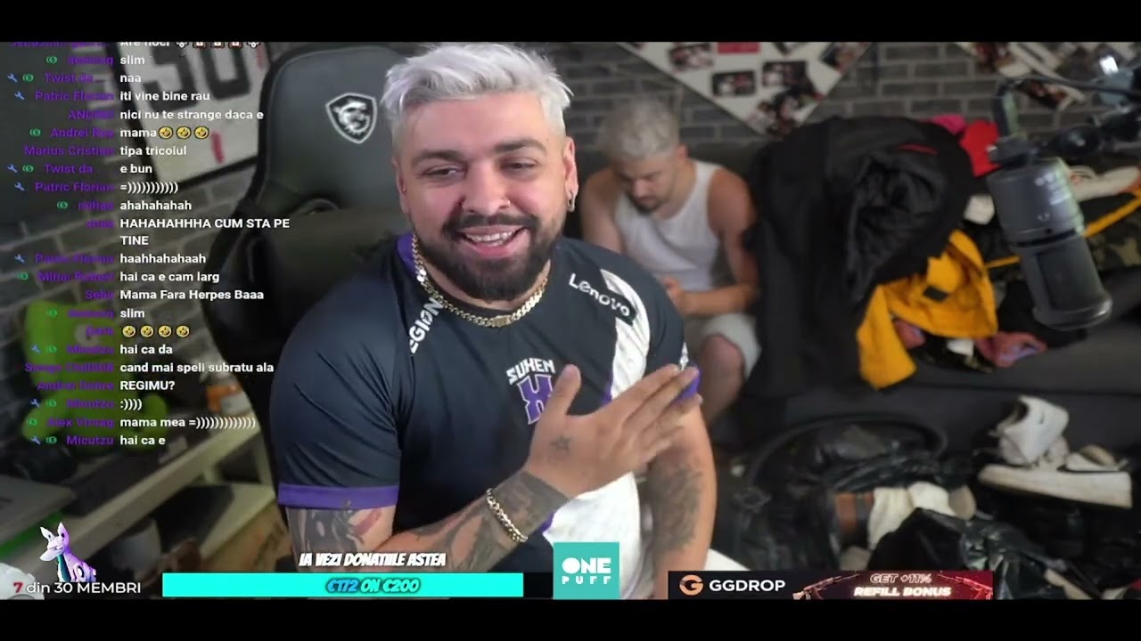 Imogen se cearta cu cainele pe live (mori de ras)!!!