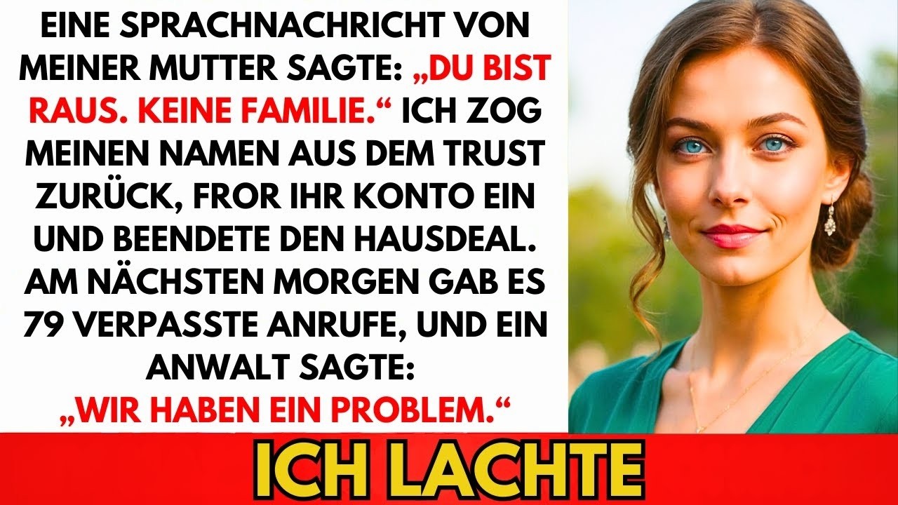 Um 2:23 Uhr nachts feuerte mich mein eigener Vater per E-Mail – mit Verteiler an alle. Meine Mutter hinterließ eine Voicemail: „Du gehörst nicht mehr zu dieser Familie, Lena.“ Fünf Jahre lang...