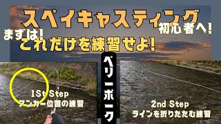 Lecture! A very easy-to-understand video with sound and circle! Spey beginners should learn this ...