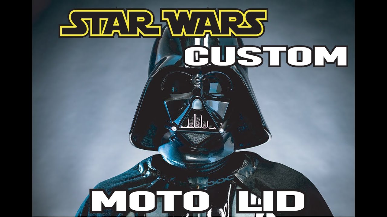 Star Wars - Darth Vader - Custom Painted Helmet - Moto Larry