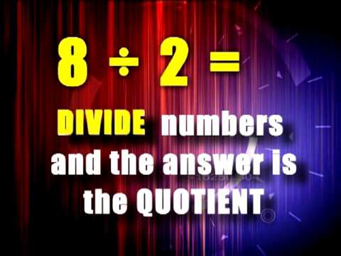 Sum, Difference, Product, Quotient - YouTube
