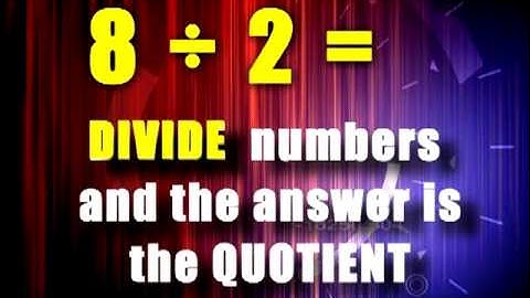 Sum, Difference, Product, Quotient