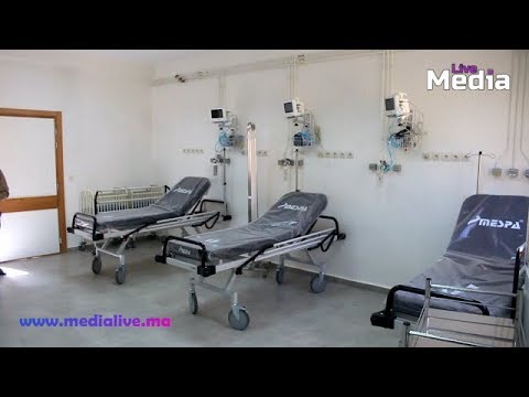 مستعجلات مستشفى مولاي عبد الله بالمحمدية في حلتها الجديد زيارة تفقدية للعامل