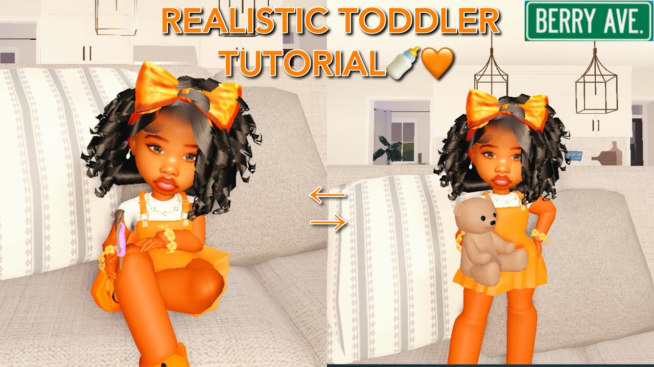 *NEW* How to be a CUTE and REALISTIC Toddler in Berry Avenue *with ...