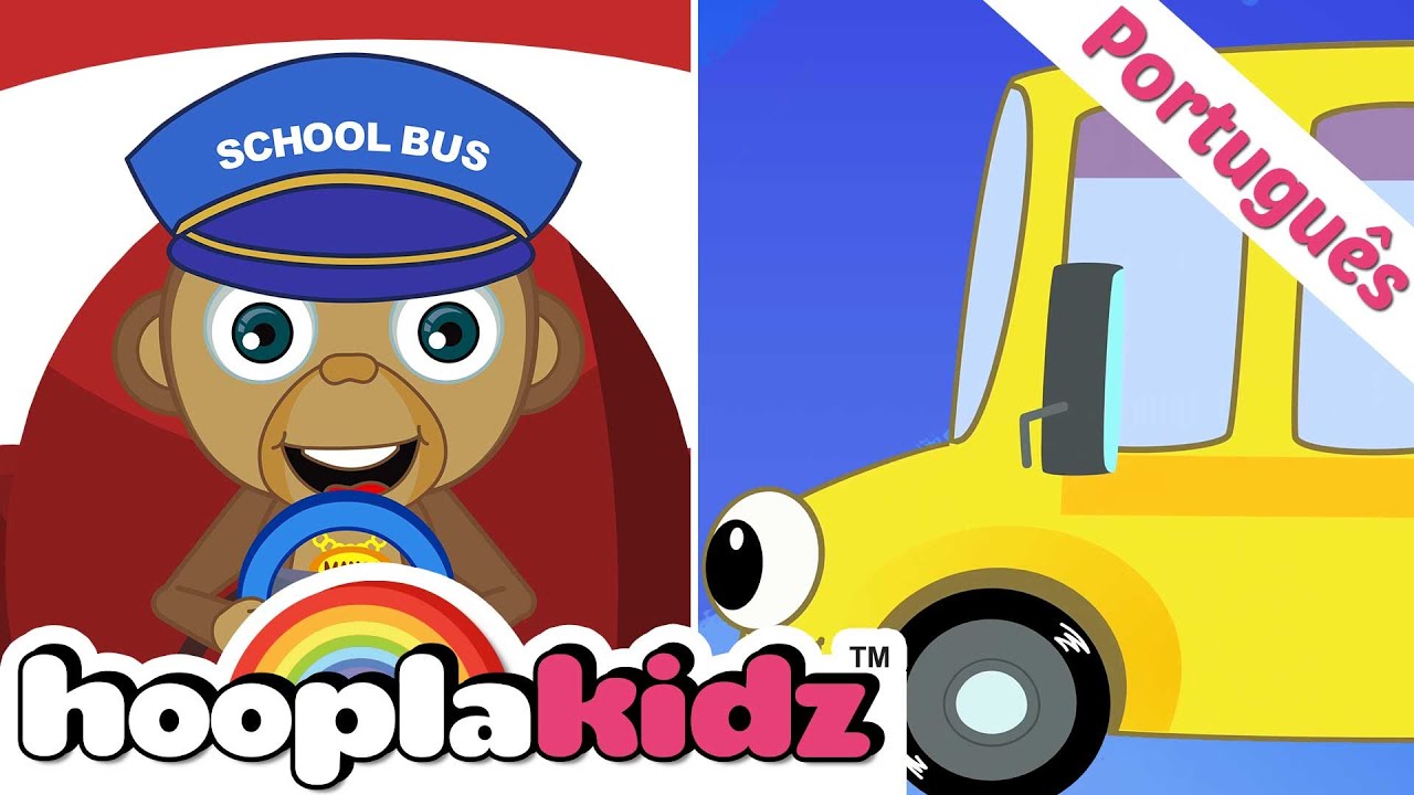 ⁣A Música do Ônibus da Escola MAIS VÍDEOS PARA CRIANÇAS | @HooplaKidzBrasil