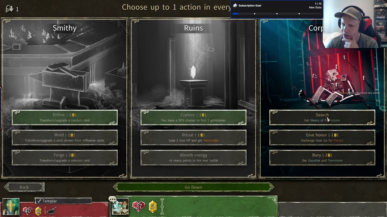 Let's Play Hellcard, Tinkerer, Endless