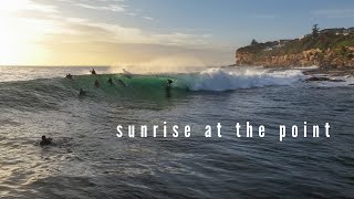 Dee why point, RAW drone surf footage.