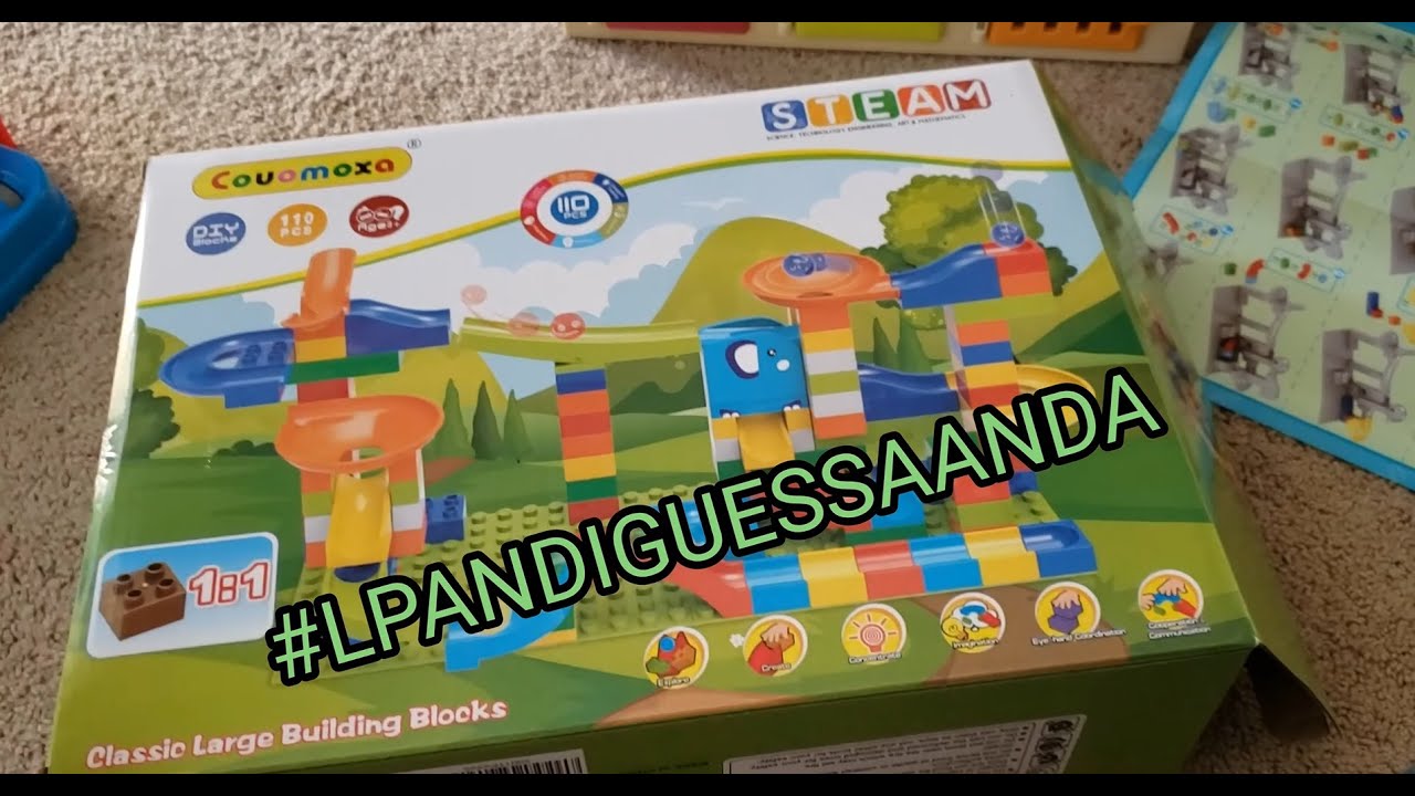 Product Review P0193 - Lego/Diplo Marble Run Building Blocks