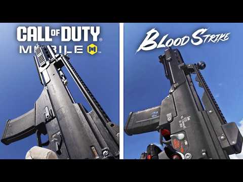 Call of Duty: Mobile Holger 26 vs BloodStrike G36 - Weapons Comparison