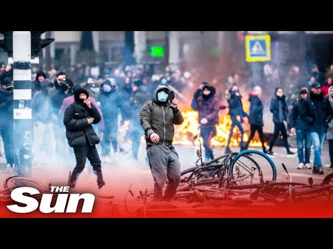 Anti-lockdown RIOTS rage on as Netherlands ?heads for civil war?