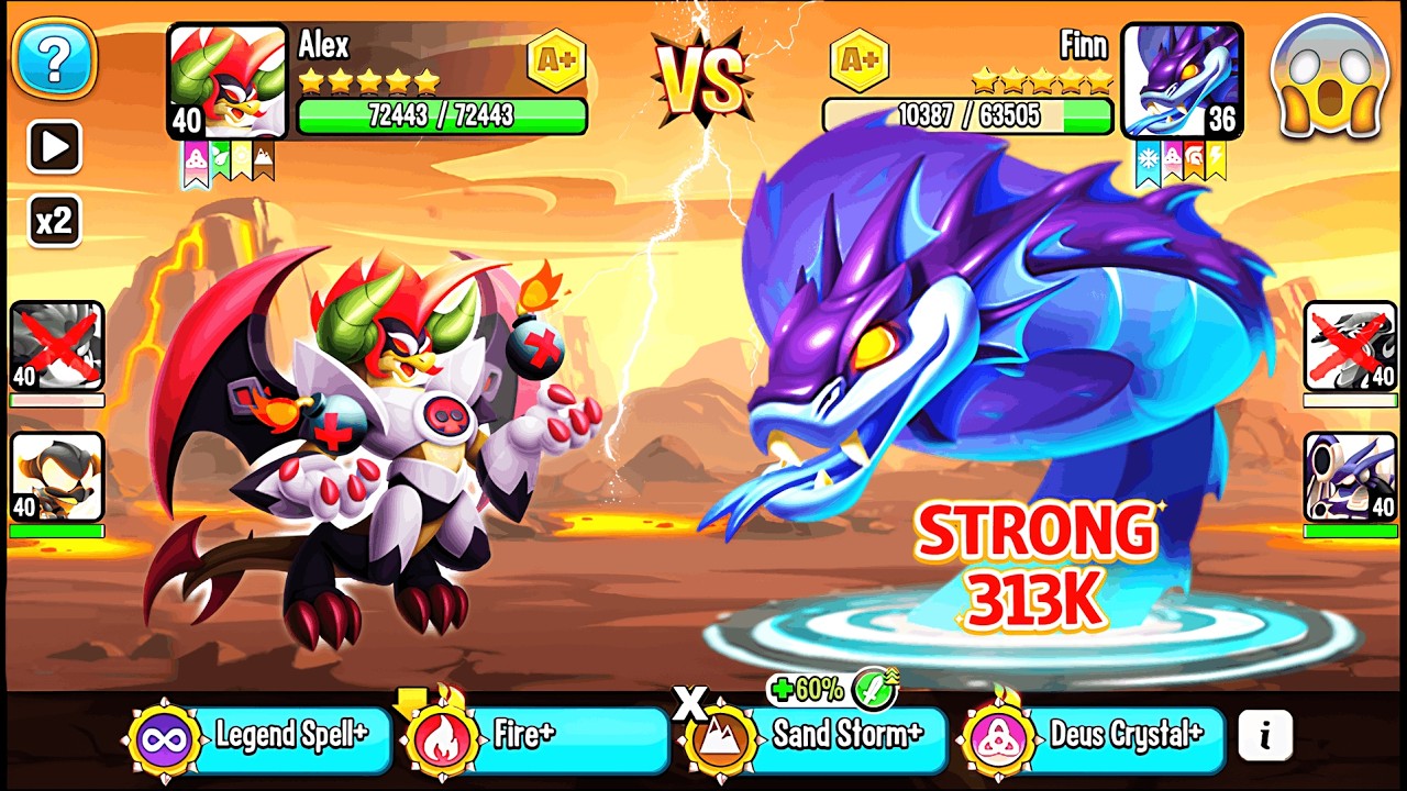 Dragon City: Mythmarvel Dragon vs Strongest Dragons | Epic Battles [MAX LEVEL] 😱
