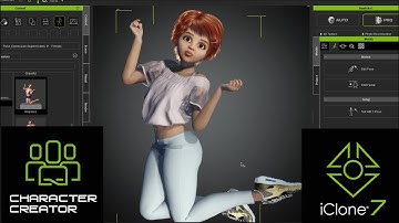 Iclone 3D Animation 🌺 FUN CUTENESS 🌺 with Iclone 7.9 with Acculips and Character Creator 3.4 Skingen