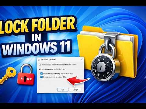 How to Lock a Folder in Windows 11 Without Any Software