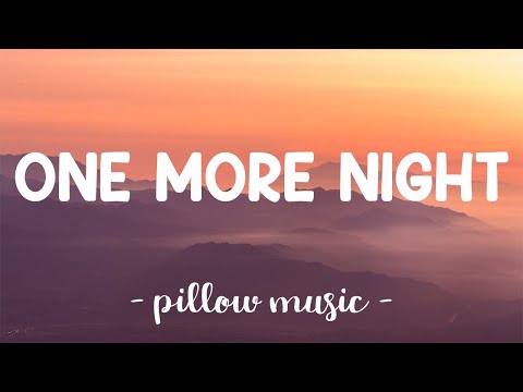 One More Night - Maroon 5 (Lyrics) 🎵 indir