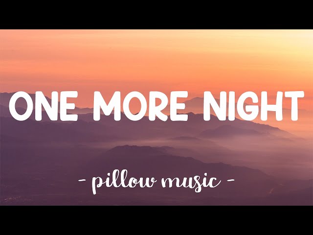 One More Night - Maroon 5 (Lyrics) 🎵 class=