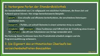 Entdeckte Verborgene Funktionen von C: Tipps und Tricks, die jeder Entwickler kennen sollte