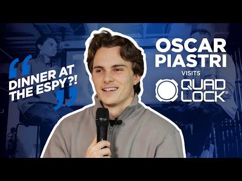 What Oscar Piastri Is Really Like Off Track | Quad Lock Exclusive Interview