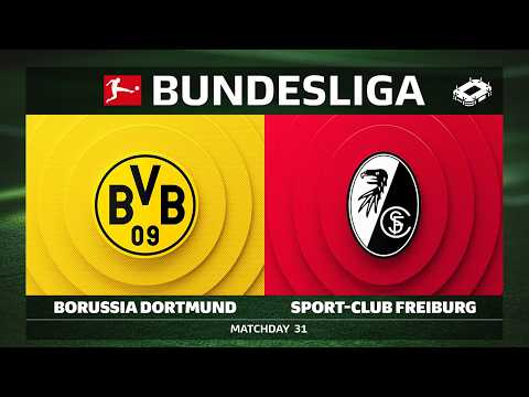 LIVE 🔴 Borussia Dortmund vs. Sport-Club Freiburg | Matchday 31 - Bundesliga 2025/26 — football video