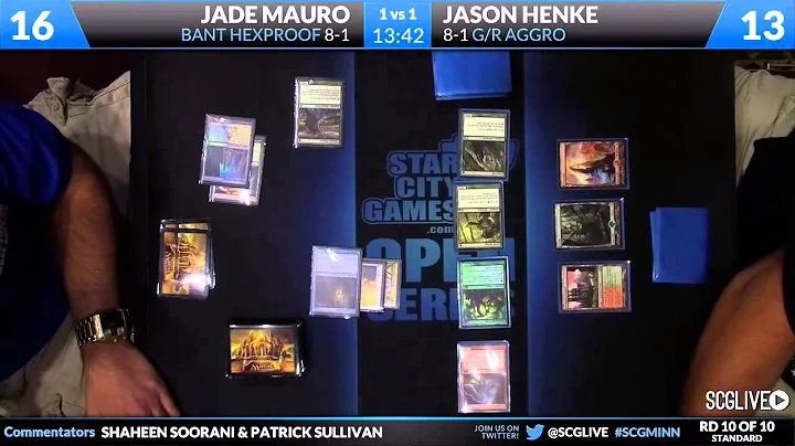 SCGMINN - Standard - Rd 10b - Jason Henke vs Jade ...