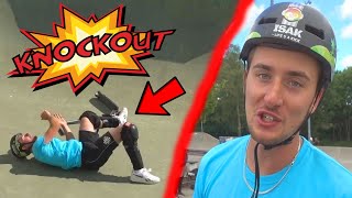 KNOCKOUT I BJUVS SKATEPARK!