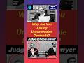 Why are you making unreasonable demands? | Judge schools lawyer #judge#lawyer#argument#legalcourts