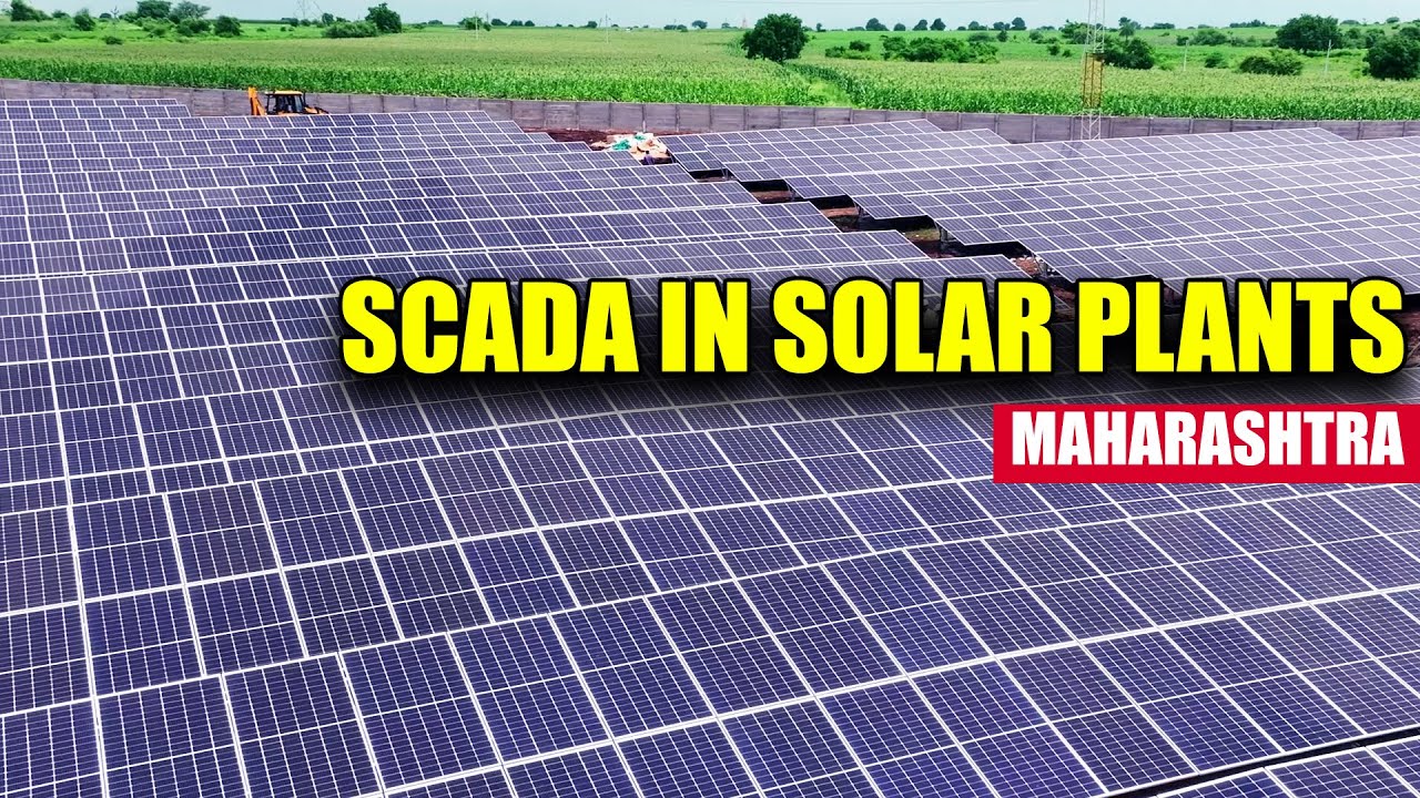 SCADA in Maharashtra Solar Plants | Megha Engineering