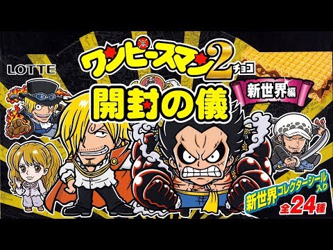 East Japan Pre-sale] One Piece Man 2 Chocolate New World