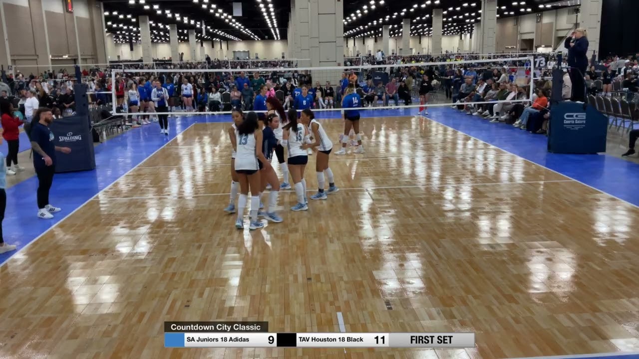 SA Juniors 18 Adidas vs TAV Houston 18 Black 