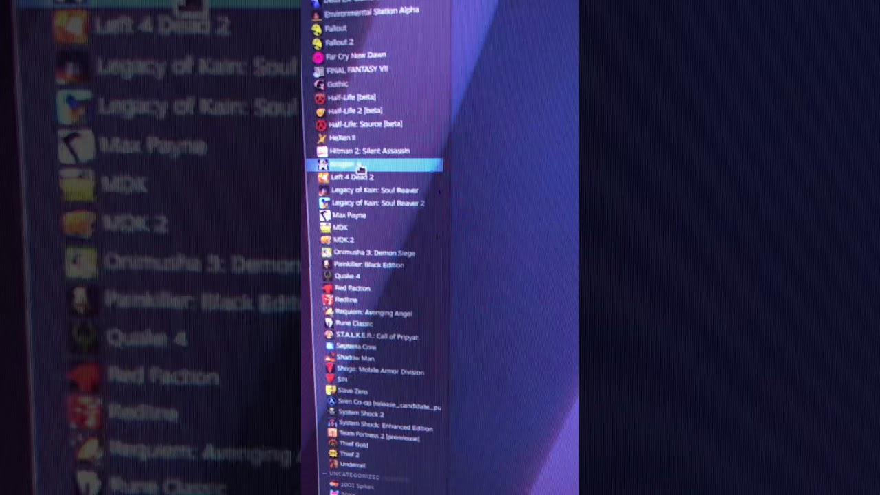 Linux Steam Library Bug