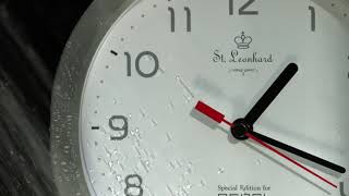 Verpassen Sie Nicht Diese Wunderschöne Badezimmer-Wanduhr Mit Lcd-Thermometer