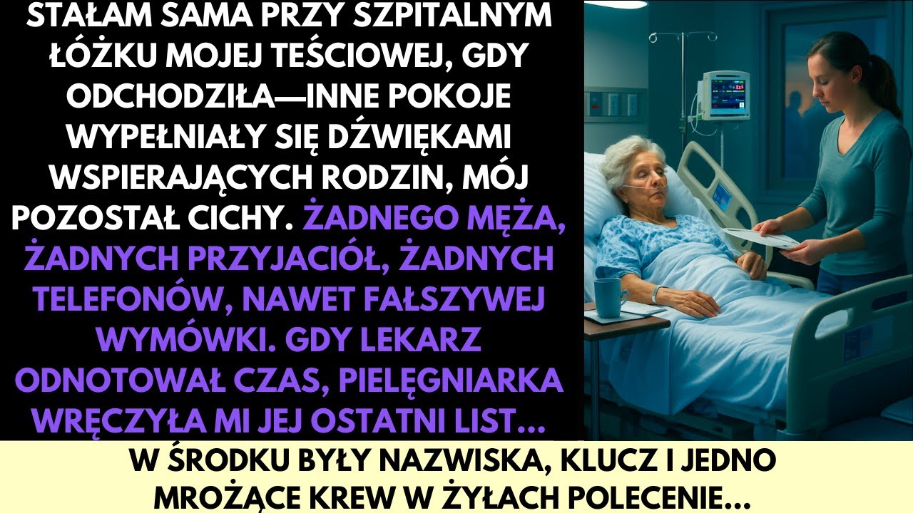 Byłam Sama, Kiedy Moja Teściowa Odeszła — A Jej Ostatni List Zmienił Wszystko