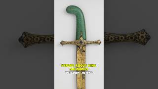 Suleyman the Magnificent Put the Qur'an in Gold on His Sword #history #shorts