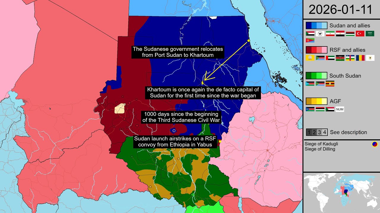 64: 1000 Days of War - Khartoum is once again made capital