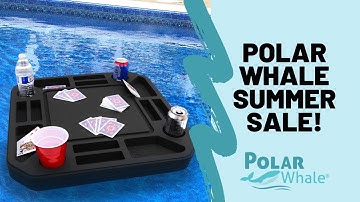 Polar Whale Summer Pool Float Sale!