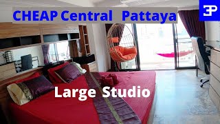 Cost of living Pattaya Thailand , CHEAP Central Pattaya Studio condo