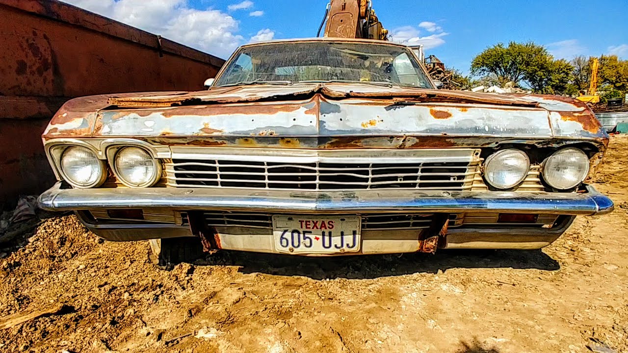 1965 Impala SS Junkyard Find - YouTube