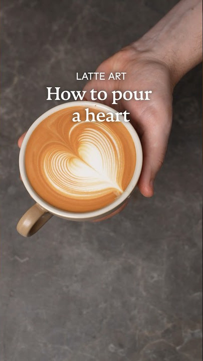How to pour a heart