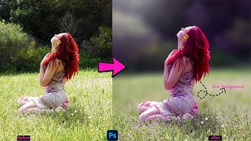 How to blur background - Photoshop For Beginners 2024