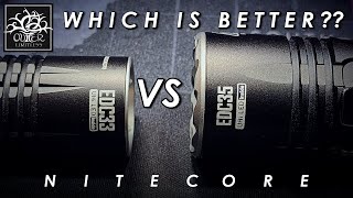 Nitecore EDC33 vs EDC35 - Which is Better??