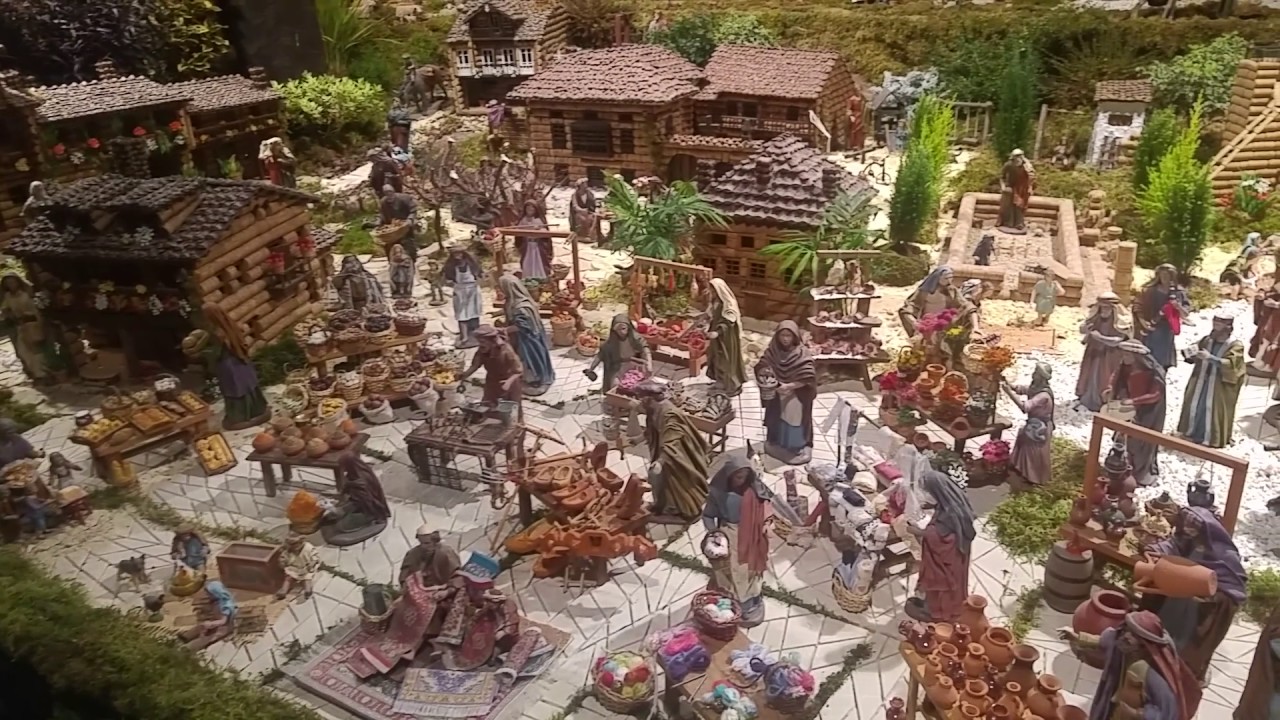 Belen Popular en Barcenaciones, Cantabria.