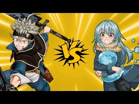 Asta vs. Rimuru / Black Clover vs. That Time I Got Reincarnated as a Slime